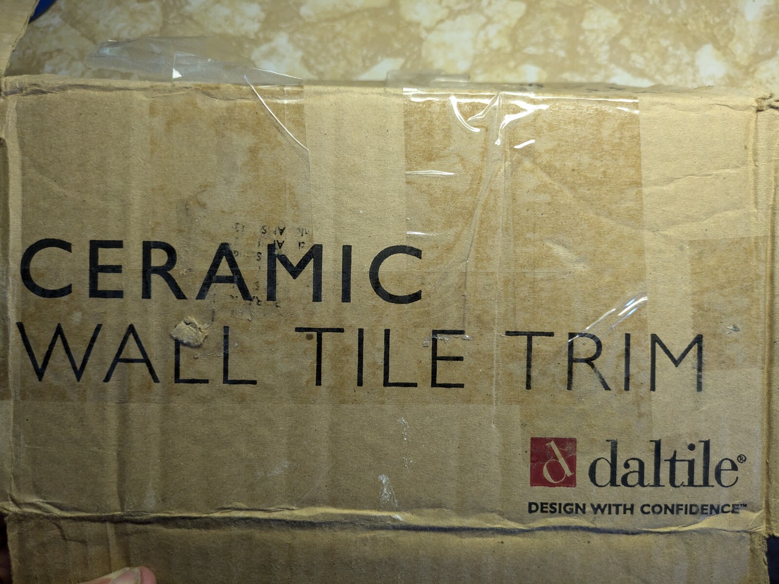 1 pc. Glossy Desert Gray Bullnose Top: base cove Ceramic Tile: 4-1/4″ X 6″ New