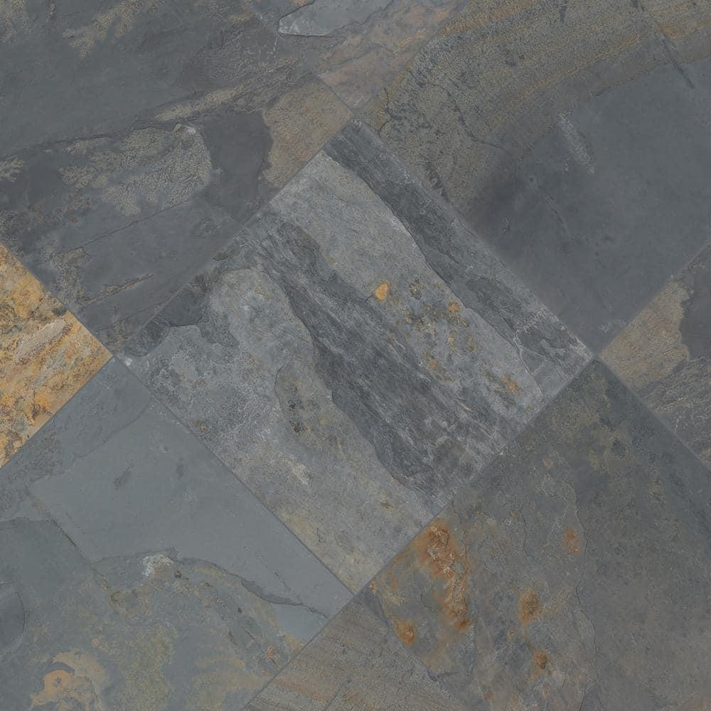 Rustique Earth 12 In.X12 In. Gauged Slate Floor And Wall Tile (10 Sq. Ft./Case)