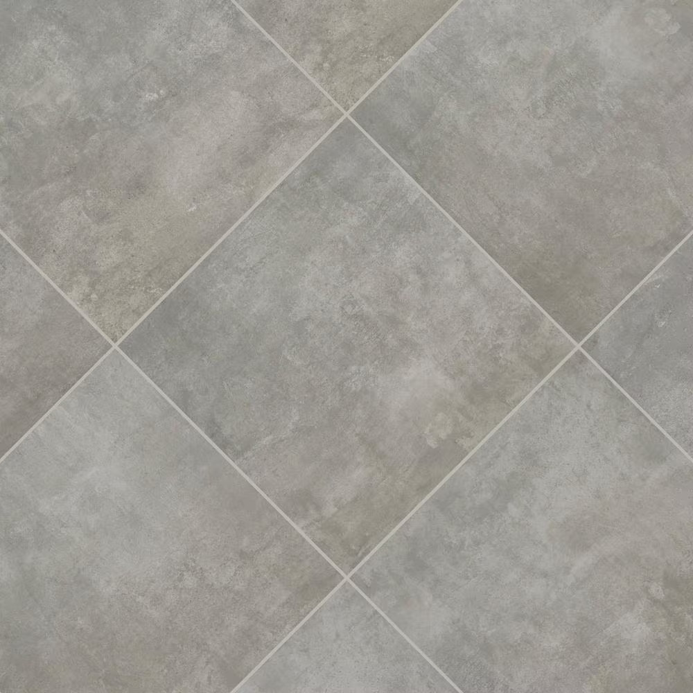Beton Gray 2 Cm. X 24 In. X 24 In. Matte Porcelain Stone Look Paver Tile (8 Sq.