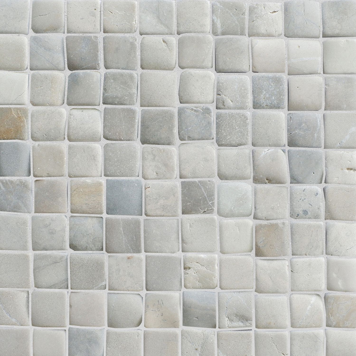 MOLAR 3 Grey Natural Stone Mosaic Wall & Floor Tile ($16.34/SqFt)