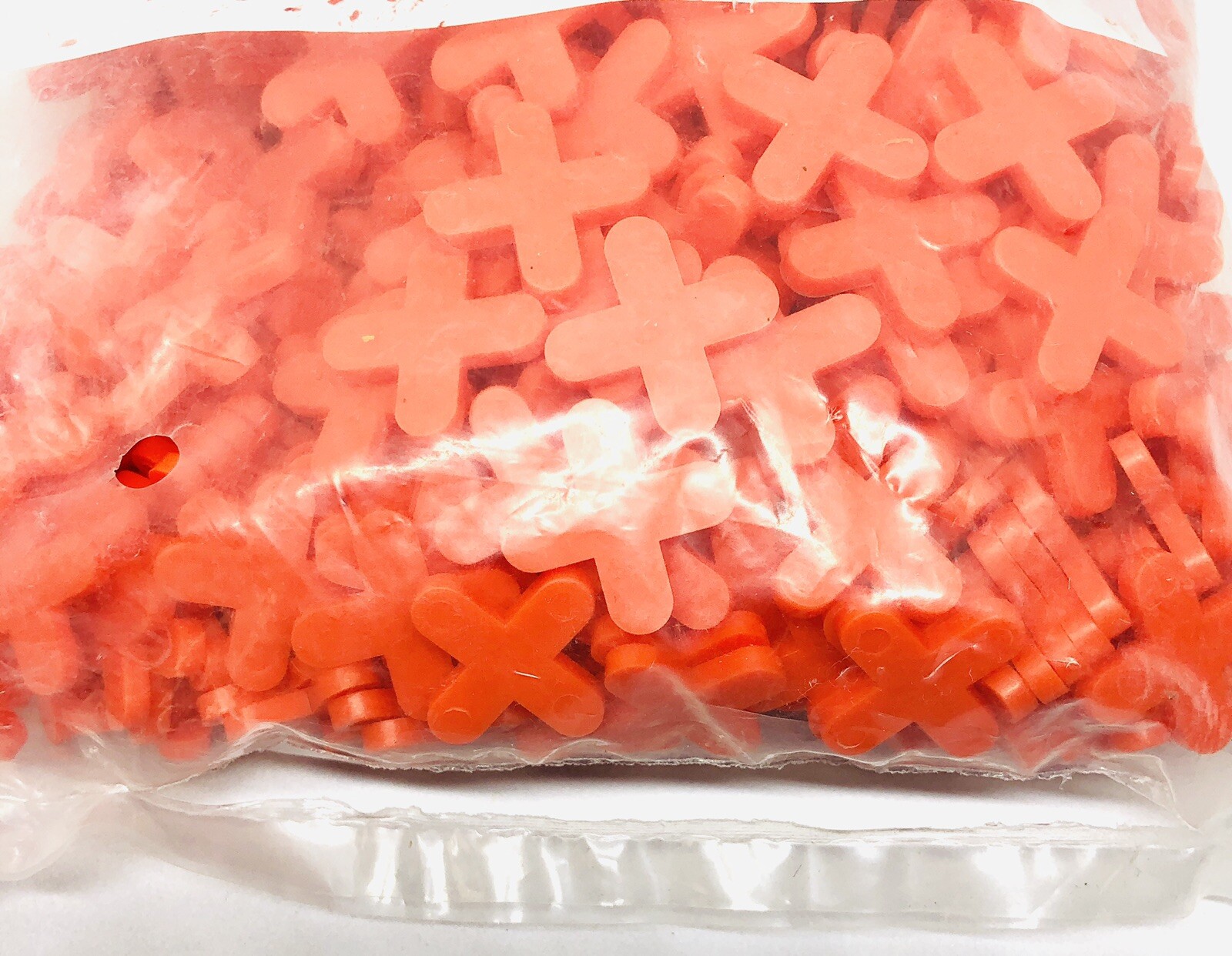 Tavy Basix Cross Tile Spacers, 1/4in- 6mm, 500 Pc. Pack Plastic Tiling Tool New