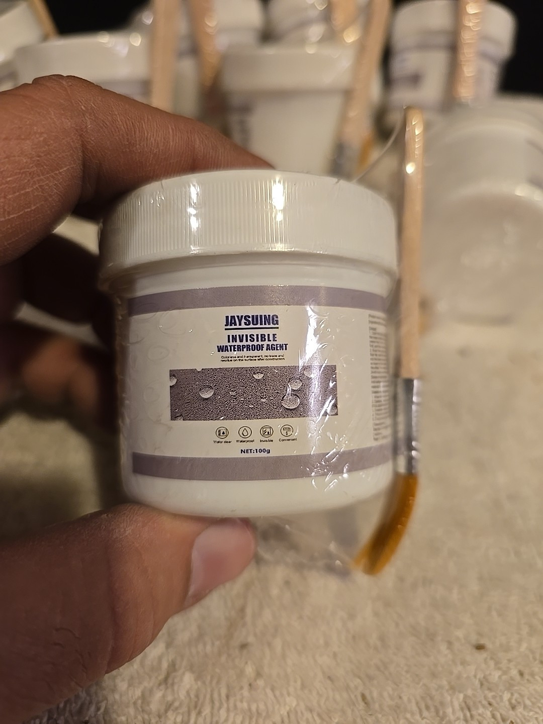 JAYSUING Invisible Waterproof Insulating Sealant Anti-Leakage Agent 100 G Grams