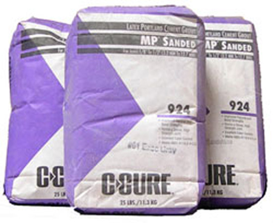 C-Cure Latex-Portland Cement Sanded Grout 25 lb