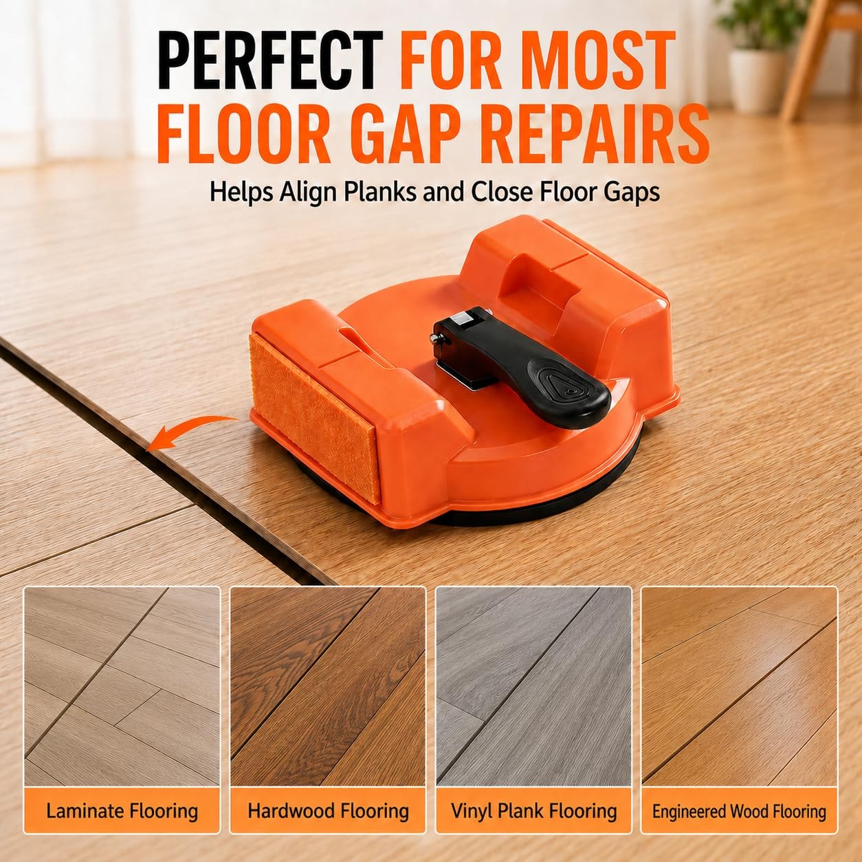 Floor Gap Fixer Tool for Laminate Flooring, Floor Gap Repair Kit with Strong …