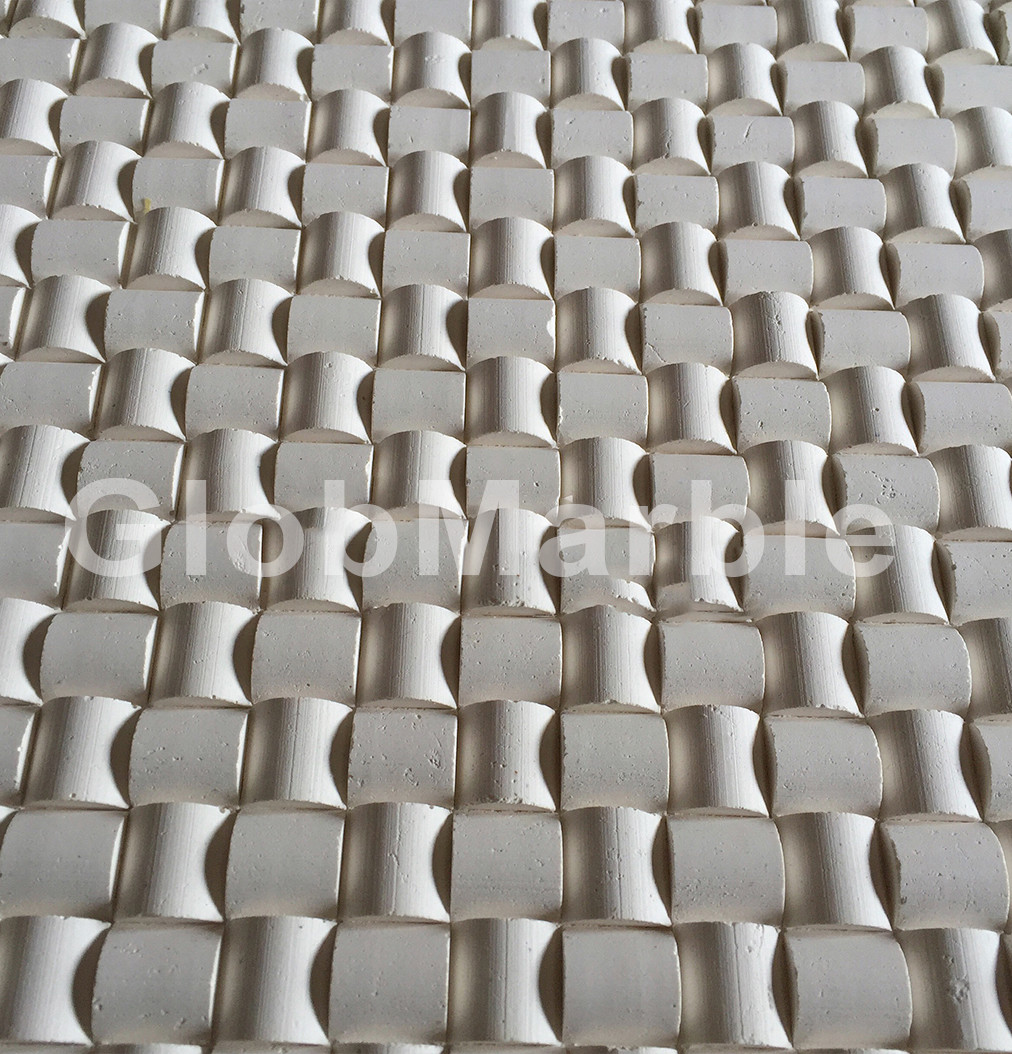 Concrete Mold Mosaic Wall Concrete Stone Cement Tiles MS 862 Wall tile
