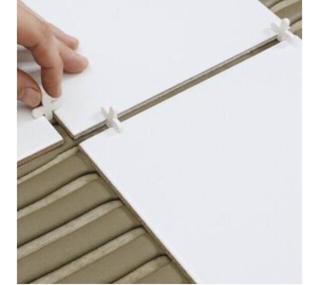 QEP 10006Q ~ 1,5mm / 1/16″ PVC Tile Spacers ~ Floor or Wall Tile ~ 750 pcs ~ USA
