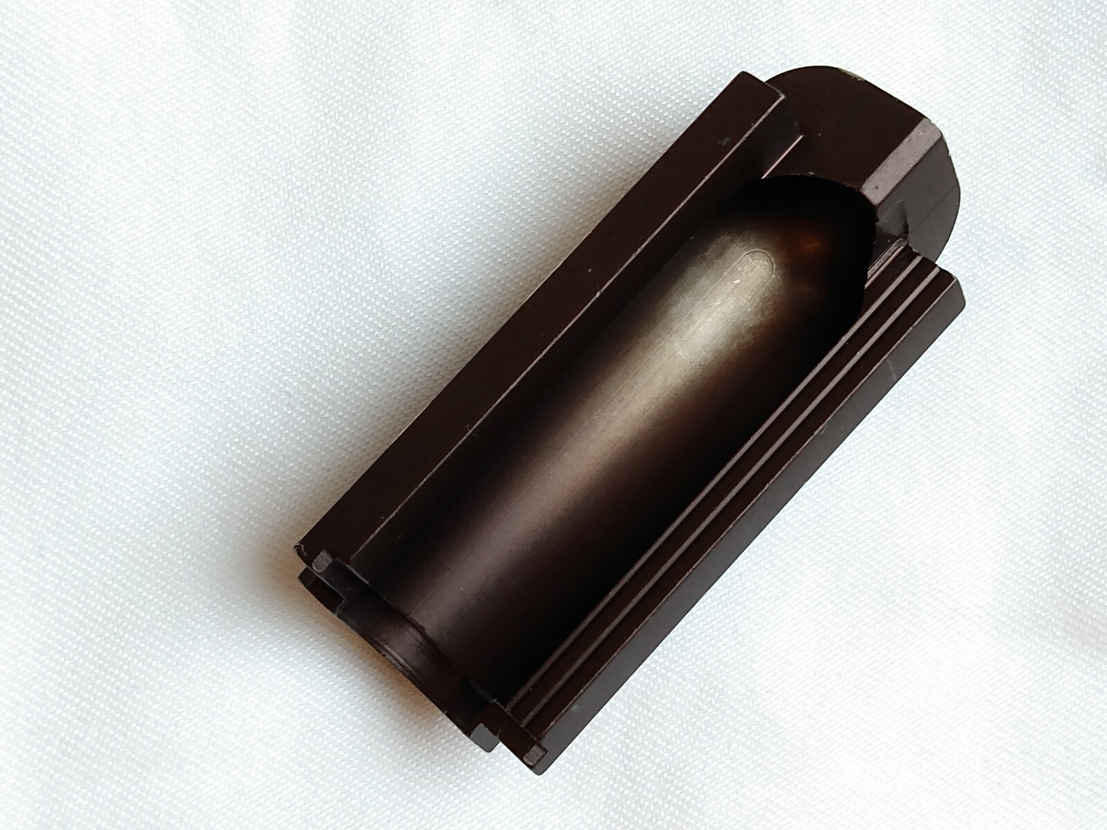Schluter Rondec-Step E90RS125ABGB39 Brushed Antique Bronze Outside Corner