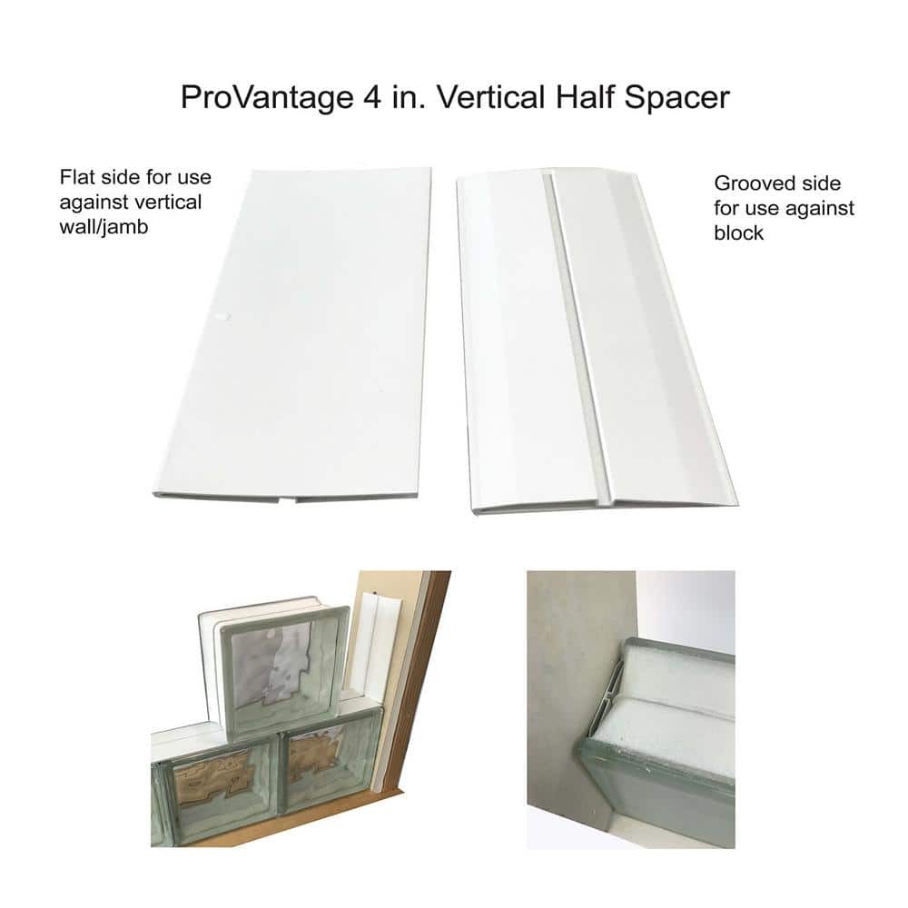 ProVantage Installation Kit 8″x8″x4″ Thick Silicone System Glass 20 Block Kit