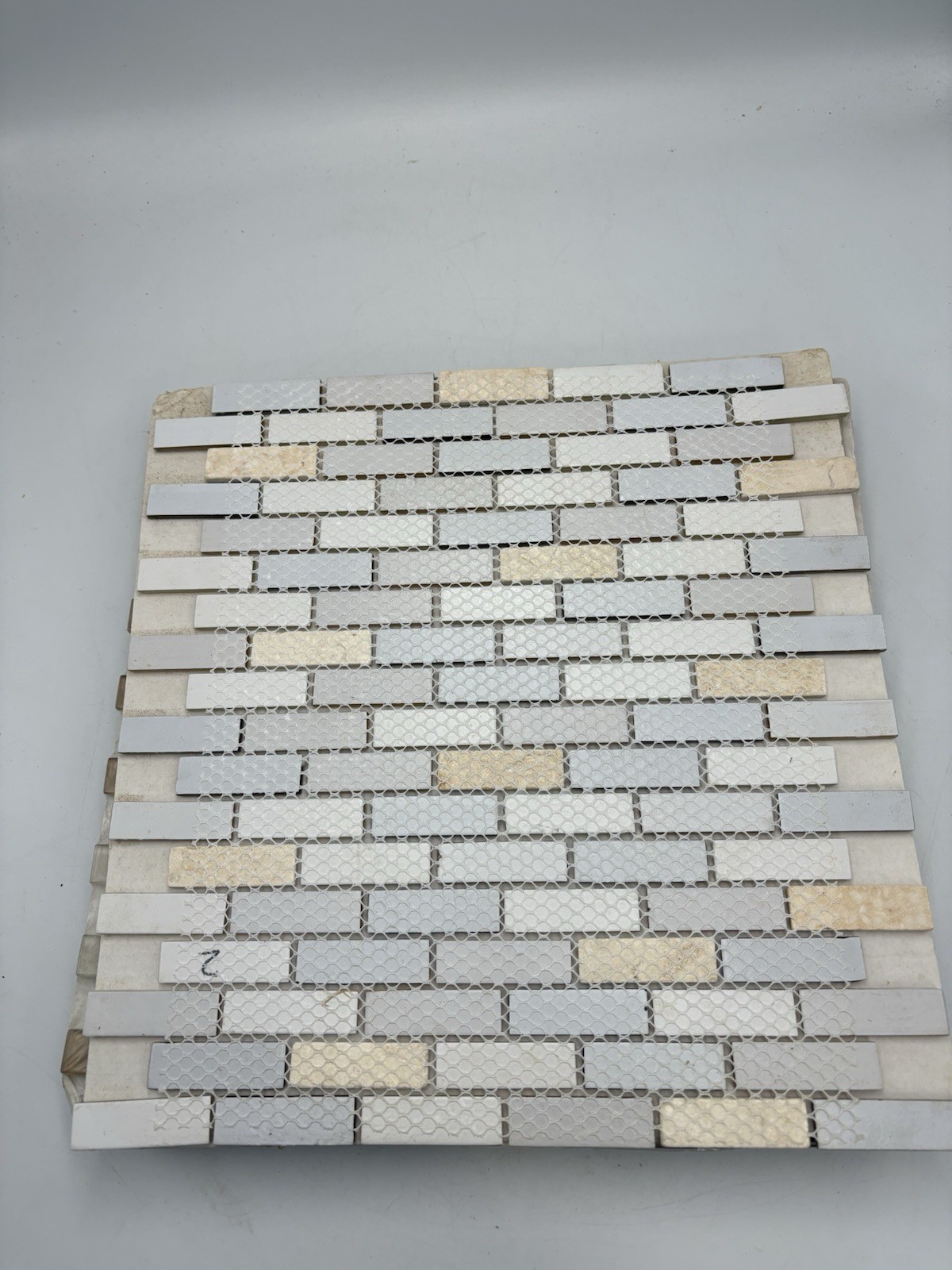 Lot Of 6 Glass Mosaic Tile Sheets 12″x 12″