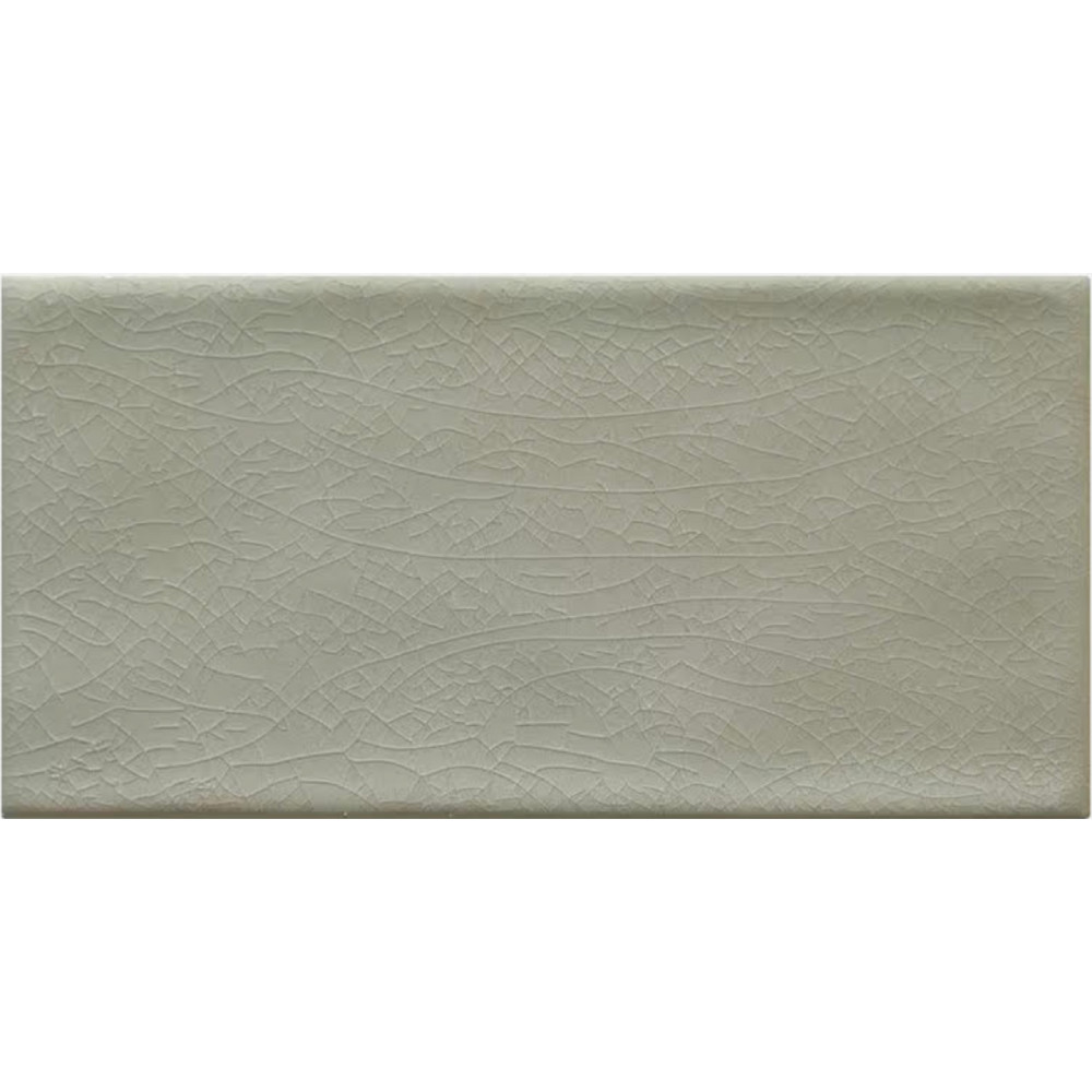 Structured Effects 3 in. x 6 in. Glazed Ceramic Crackled Pebble Subway Tile