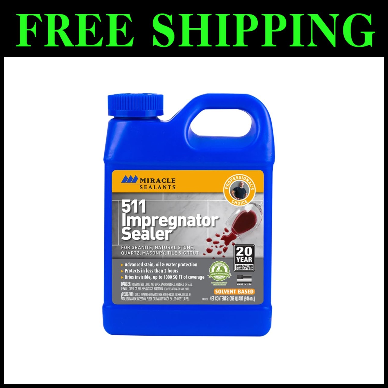 Professional Grade Tile & Stone Sealer