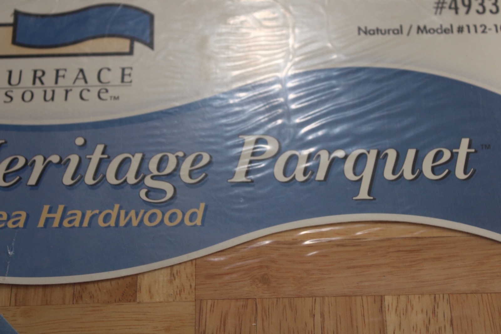 Hevea Hardwood Surface Source Heritage Parquets 49337 Model 112-100 NEW