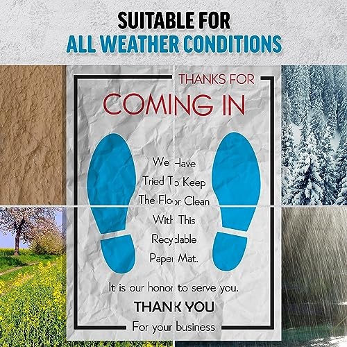 Paper Floor Mats for Cars Disposable – Car Mat Protector Mechanic Detailing