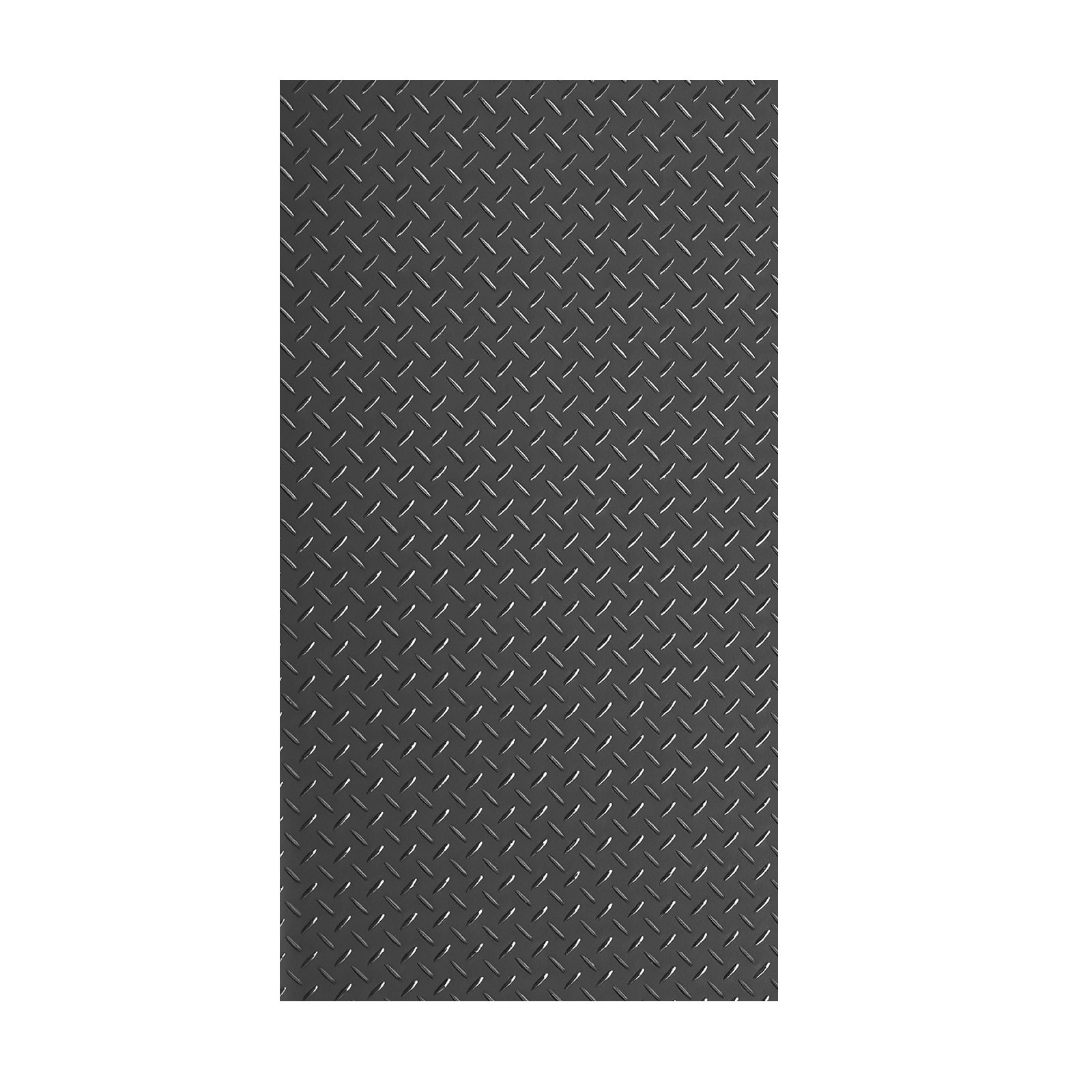 Uimoso Garage Floor Mat 4×10 ft PVC Diamond Pattern Non-Slip and Easy to Clean