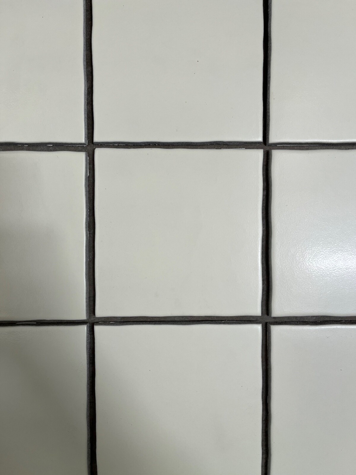 Off-White Matte Wall Tile 5 7/8″ x 5 7/8″ Border 10 SQFT Remodel 313-654