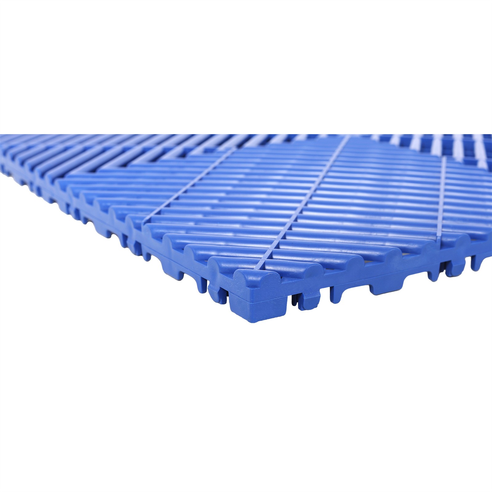 25pcs 15.6×15.6″ Plastic Interlocking Modular Garage Flooring Tile Drainage Tile