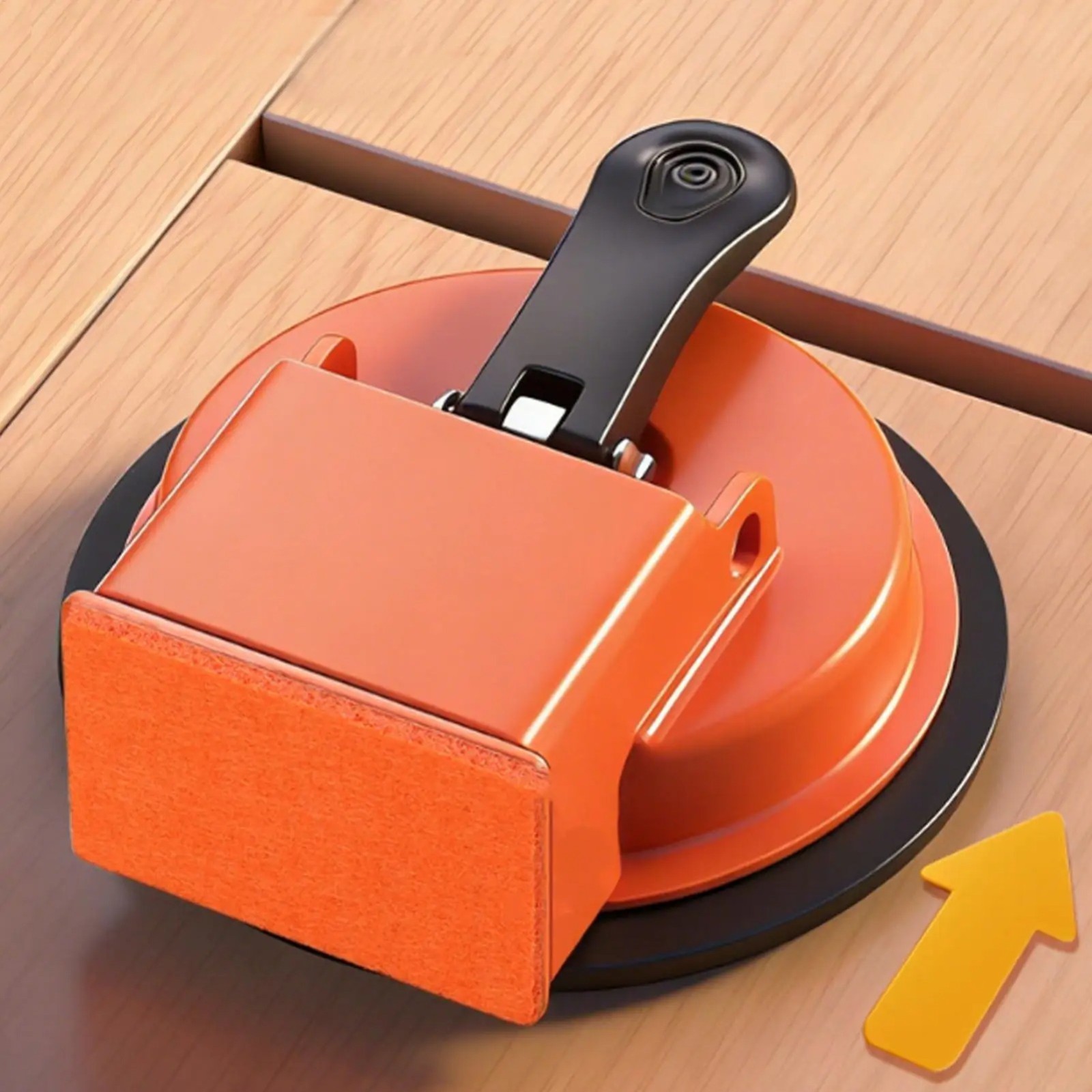 Floor Gap Fixer Tool with Suction Cup for Hardwood-Laminate and Vinyl Flooring