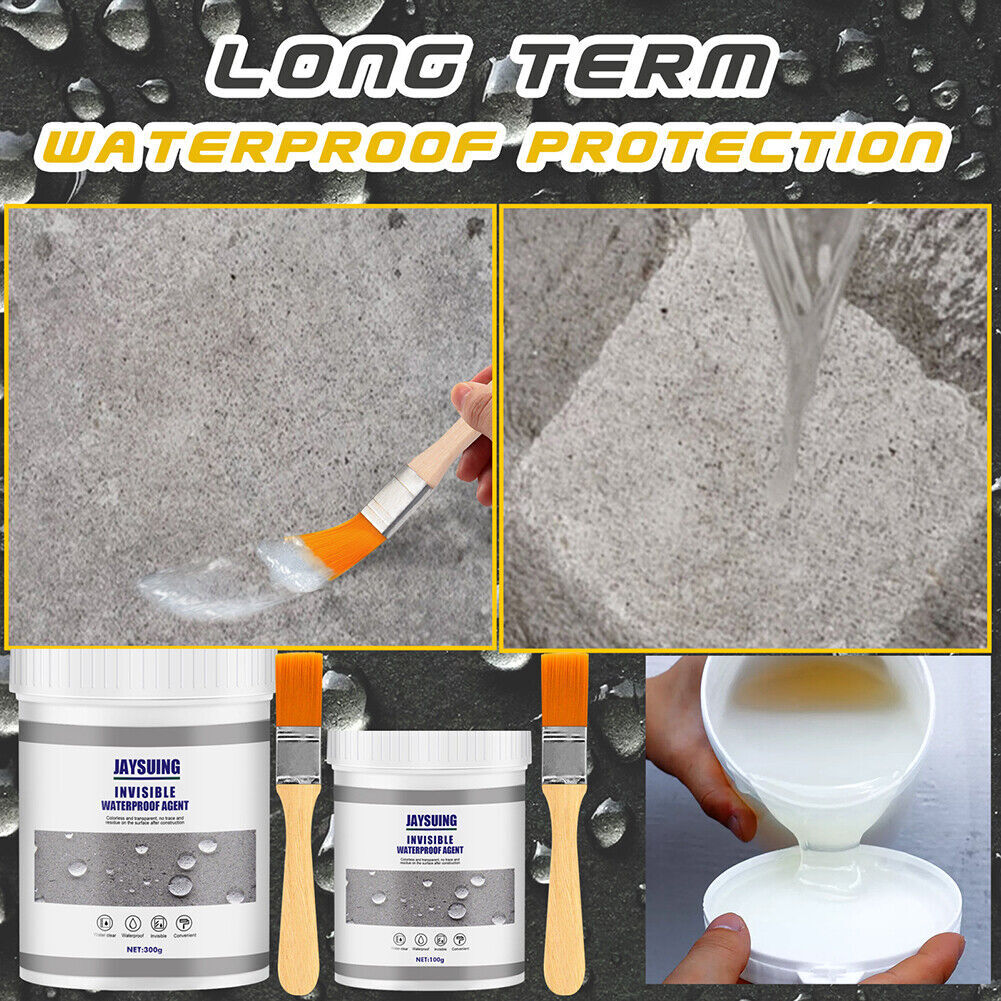 Invisible Waterproof Agent Insulating Bonding Sealant Anti-Leak Home Bath Roof