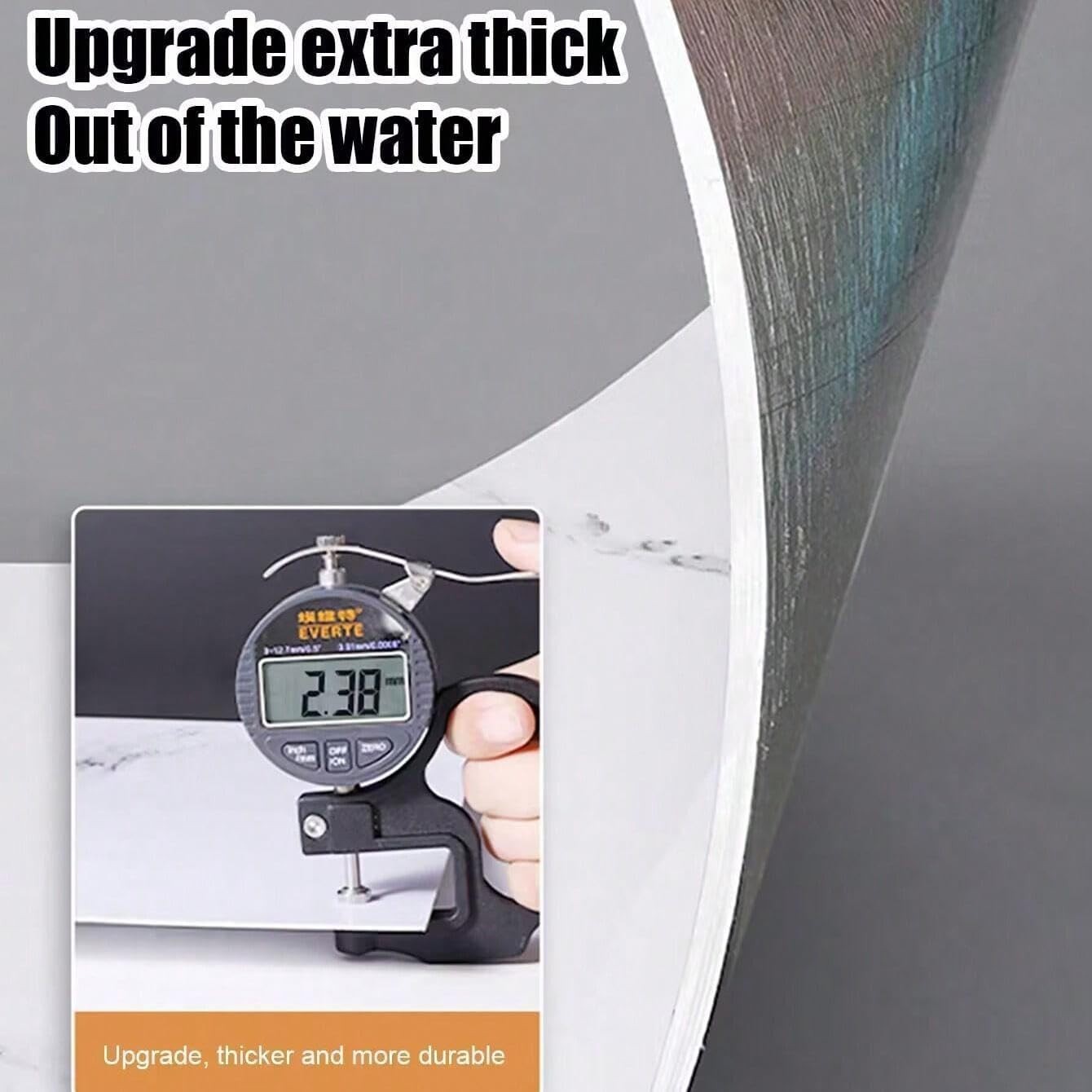 Versatile 10-Pack Peel and Stick Marble Panels – Lightweight and Easy to Install