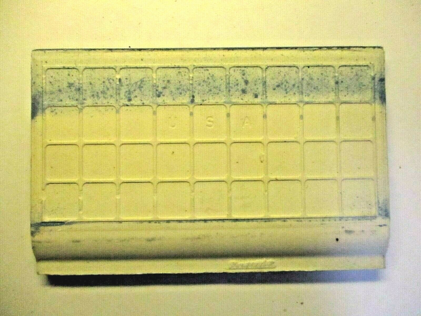 1 Tile Mannington US 6″ Mottled Crst Marine Blue Bullnose Cove Base Ceramic Wall