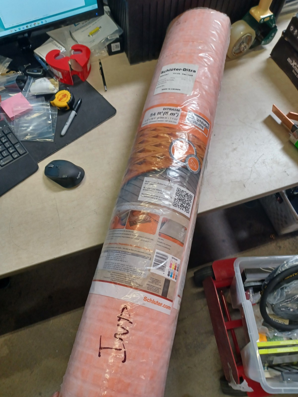 Schluter DITRA Uncoupling Membrane Roll – 54 SqFt ESR-2467