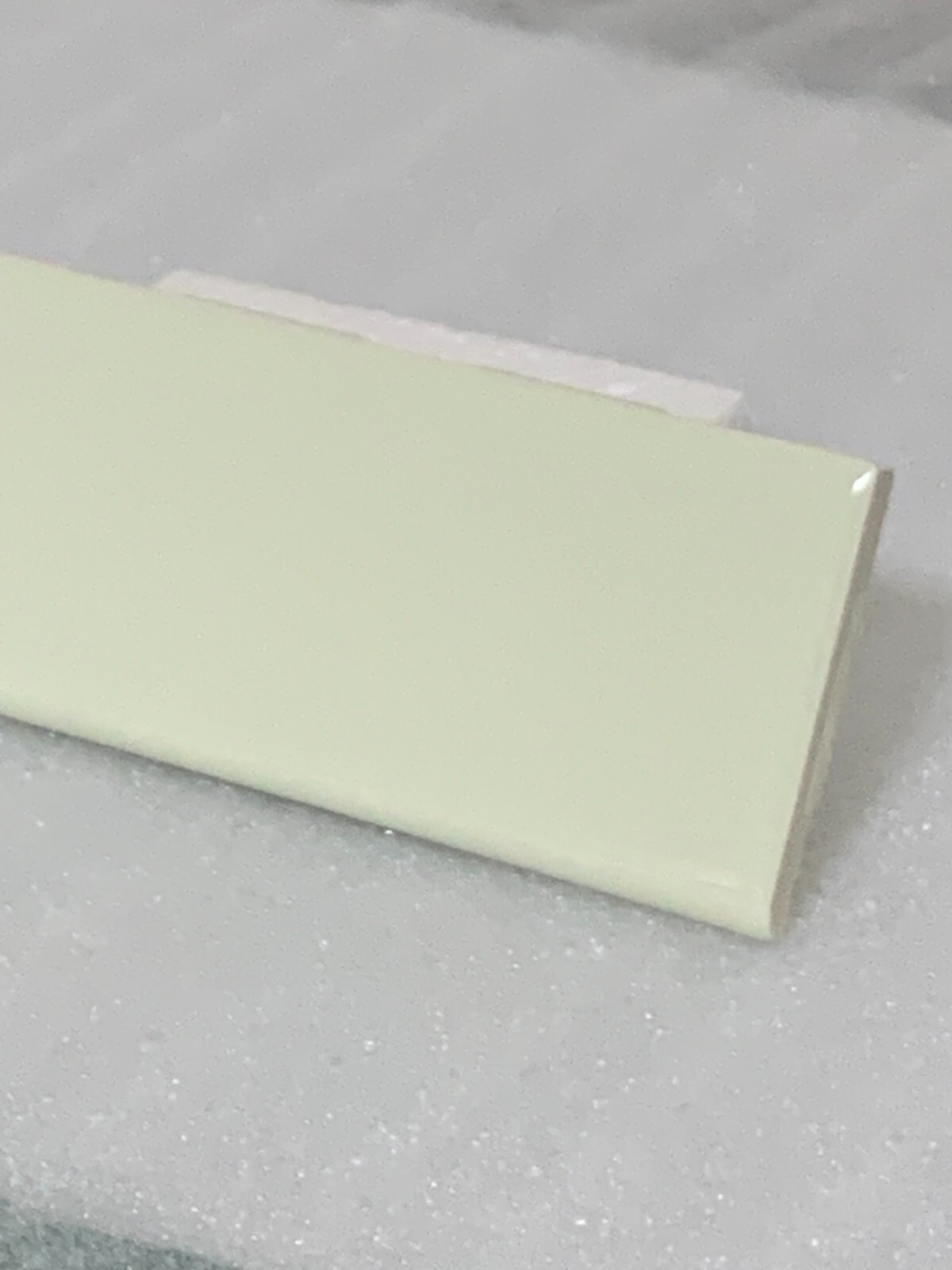 Vintage US Ceramic S 4269 Tile 2″ x 6″ Honeydew U-712 Gloss
