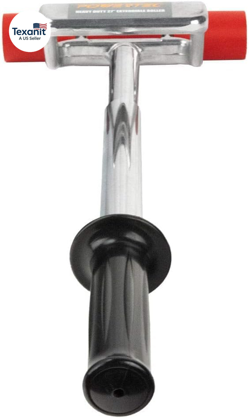 Extendable Floor and Wall Roller for Vinyl Flooring, Tile & Linoleum Roller with