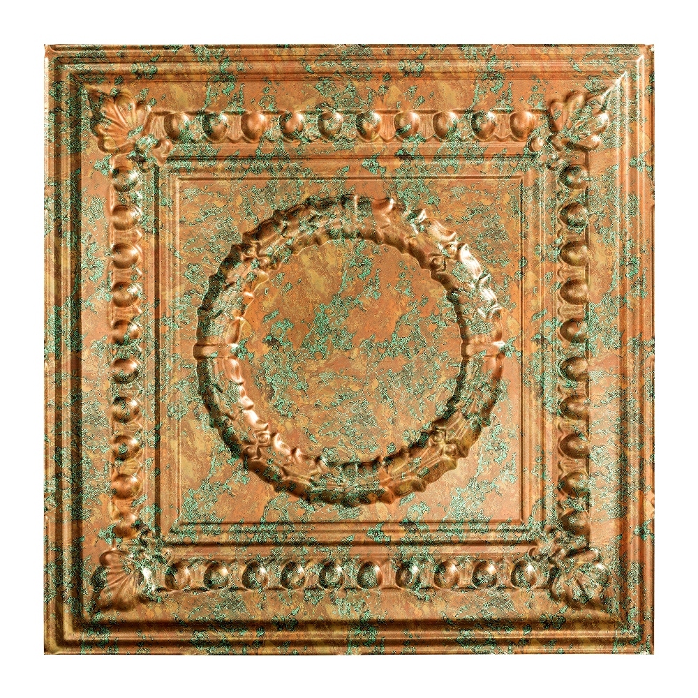 Fasade – Rosette 2ft x 2ft Lay In Ceiling Tile/Panel (5 Pack)