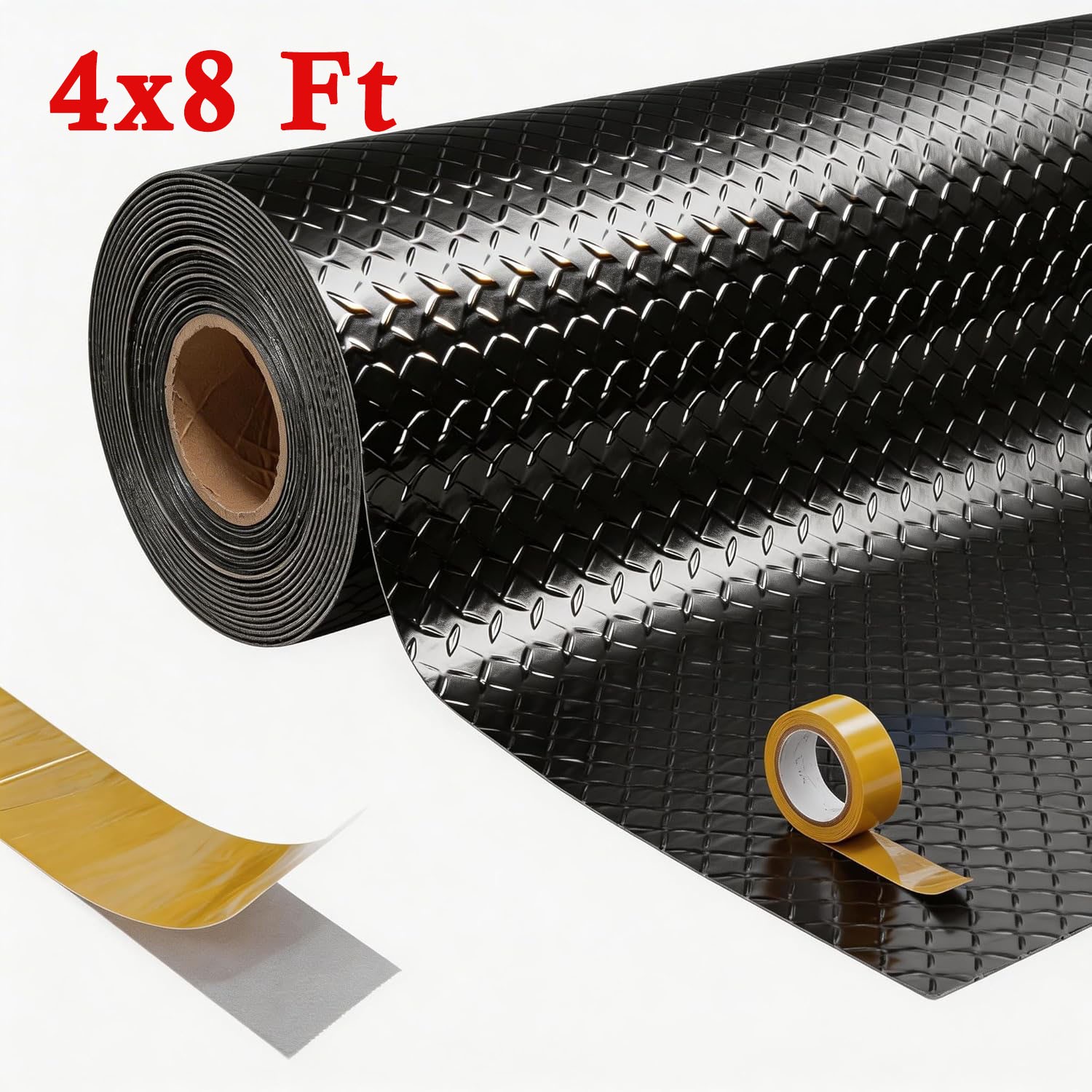 4×8 Ft / 7.5×20 Ft Garage Floor Mat 2mm Thick PVC Garage Mats Floor Protector