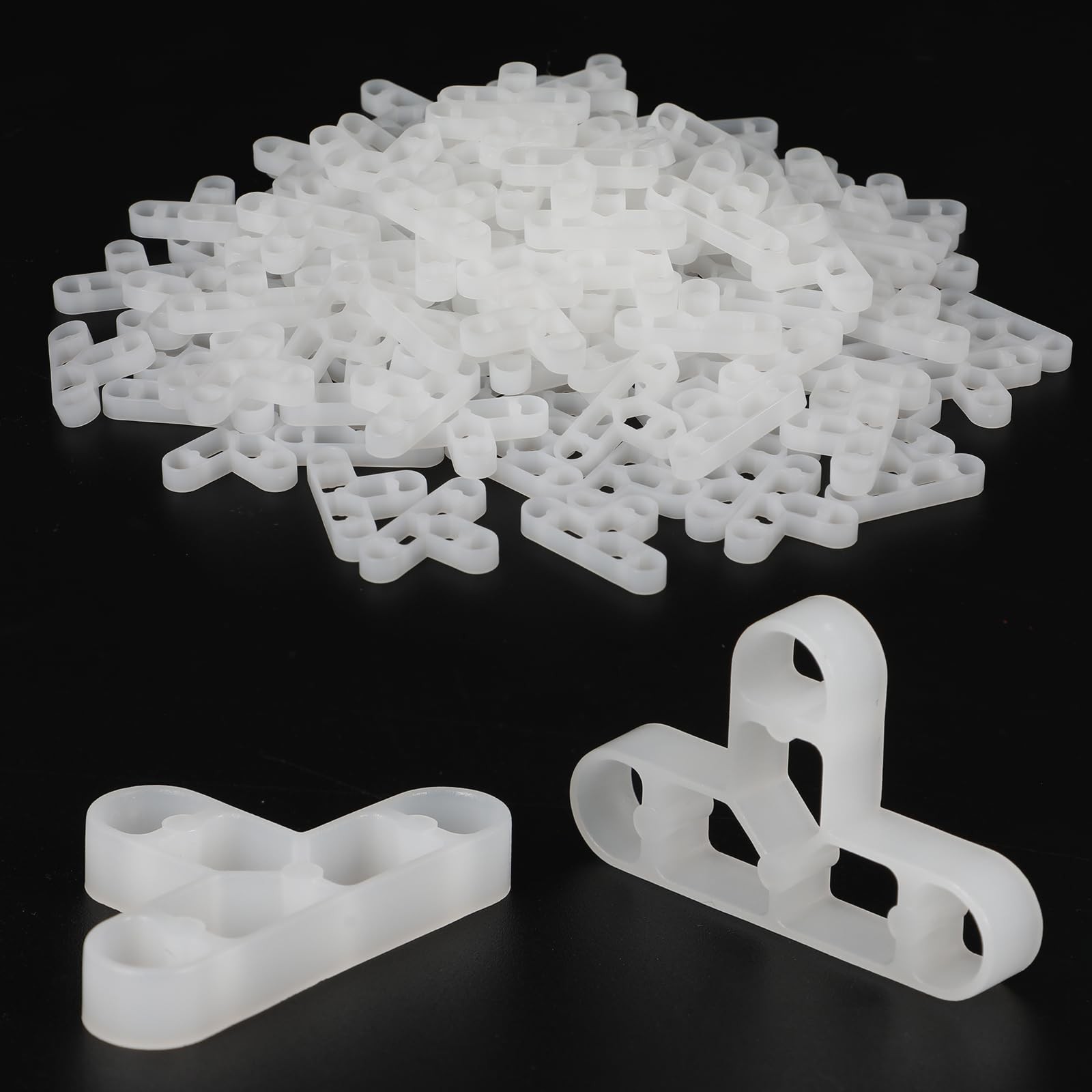10mm 3/8 Inch 300PCS T-Shape Tile Spacers, Plastic Brick Wall and Floor Level…