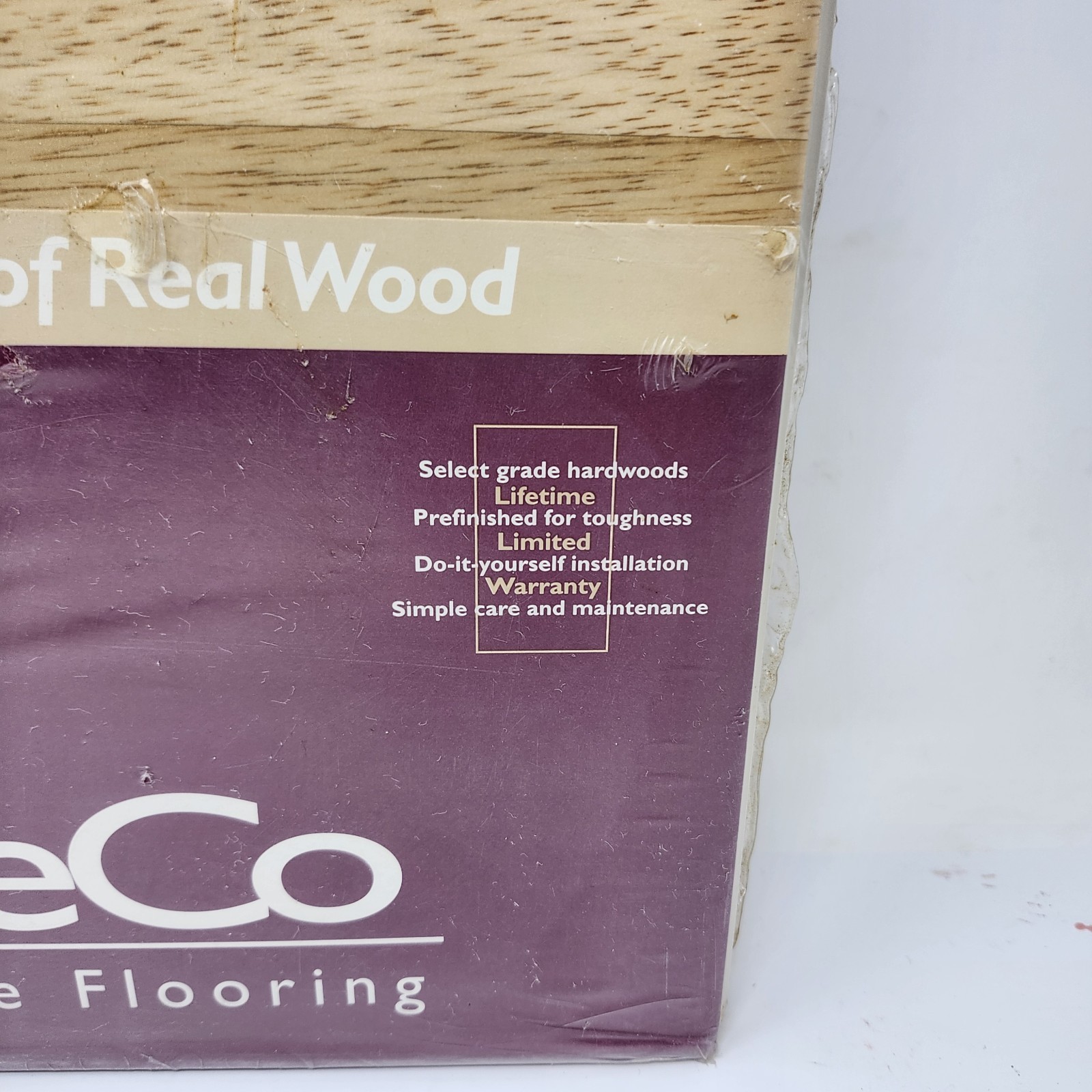 Vintage Beech Parquet Hardwood Tile Flooring (10 Tiles/Package) Swedeco Natural
