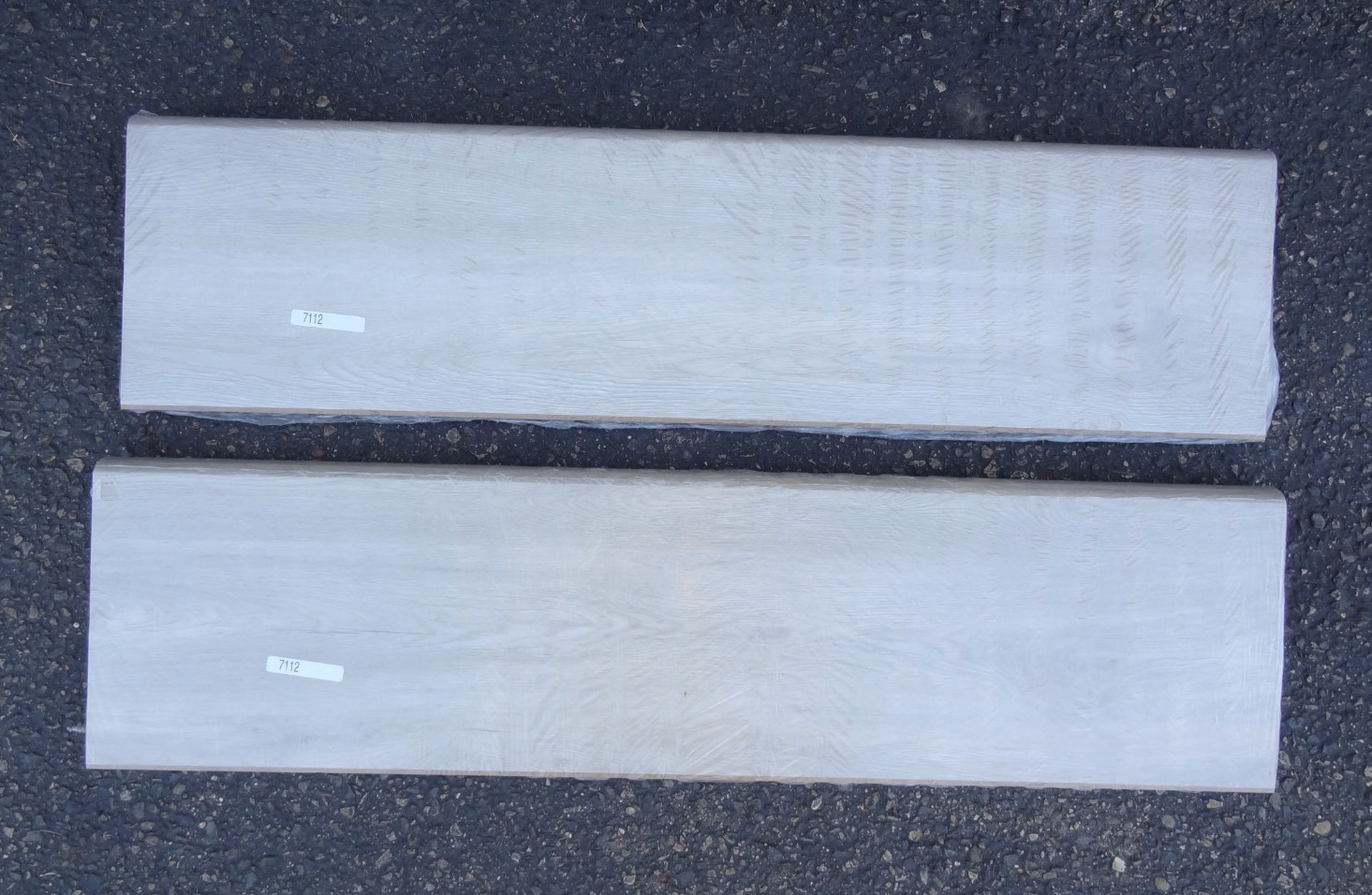 Cap A Tread 2 Pk Spring Park Oak 47″ Vinyl Overlay Stair Tread & Riser Kit 7112