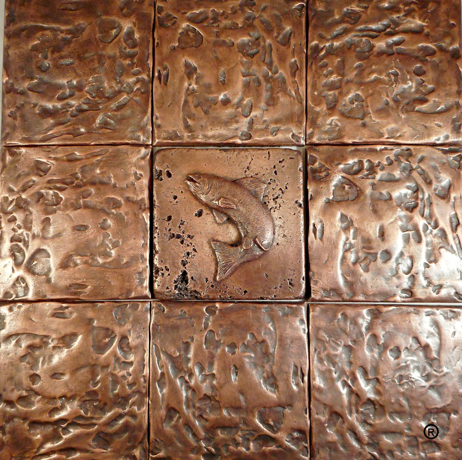 Tuscany Copper 4″x4″ Wall Tiles
