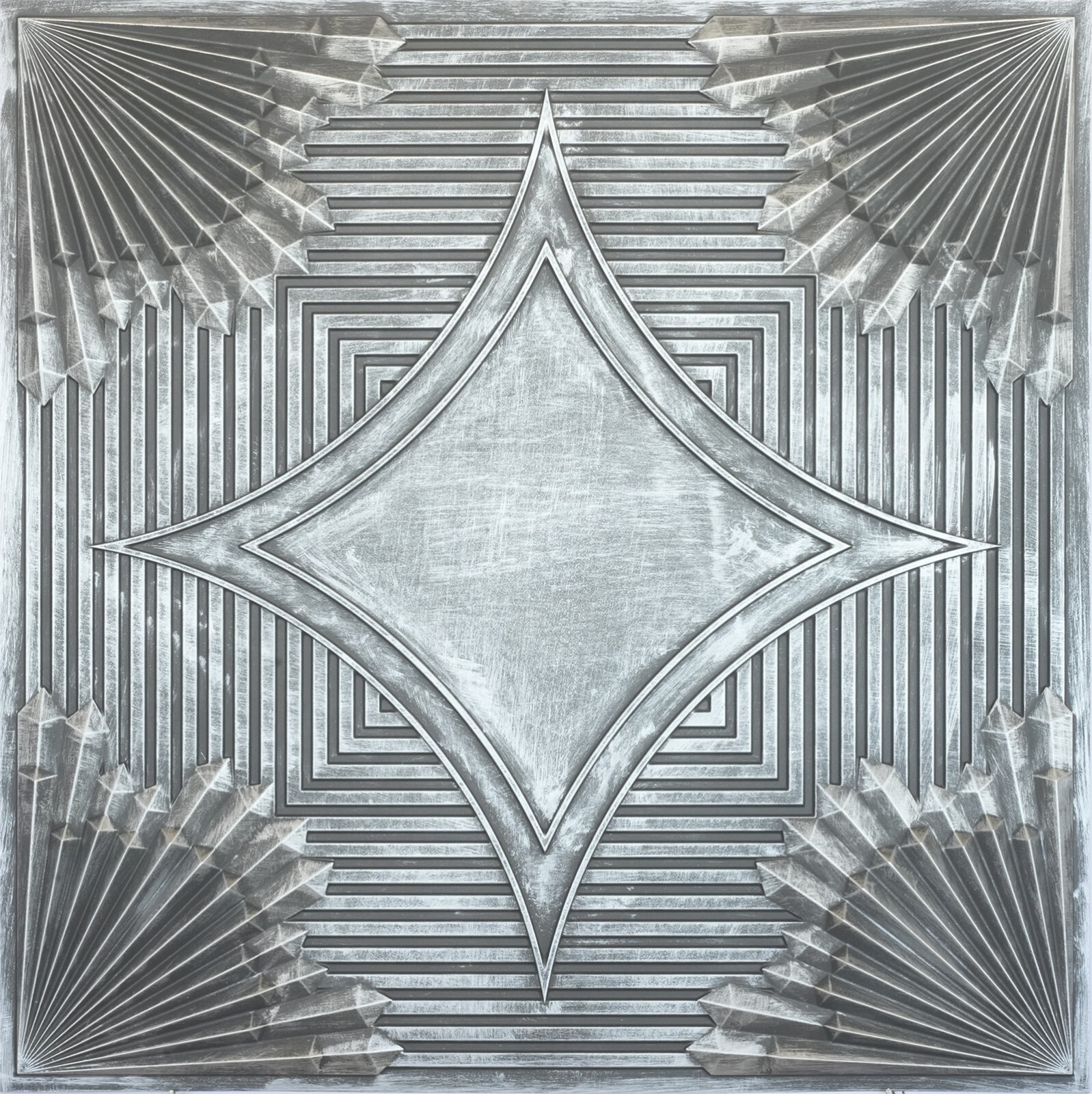 Embellished ceiling tiles Decorative pvc panels for Store Entrance PL81 10pcs
