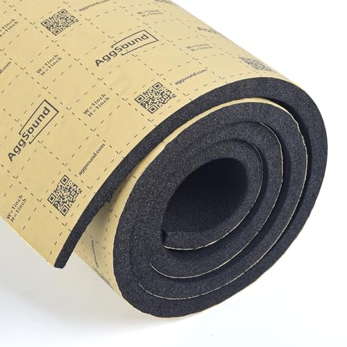 Sound Deadening Mat(15 mm) 6.54sqft – Car Sound Deadening 3/5inch 6sqft