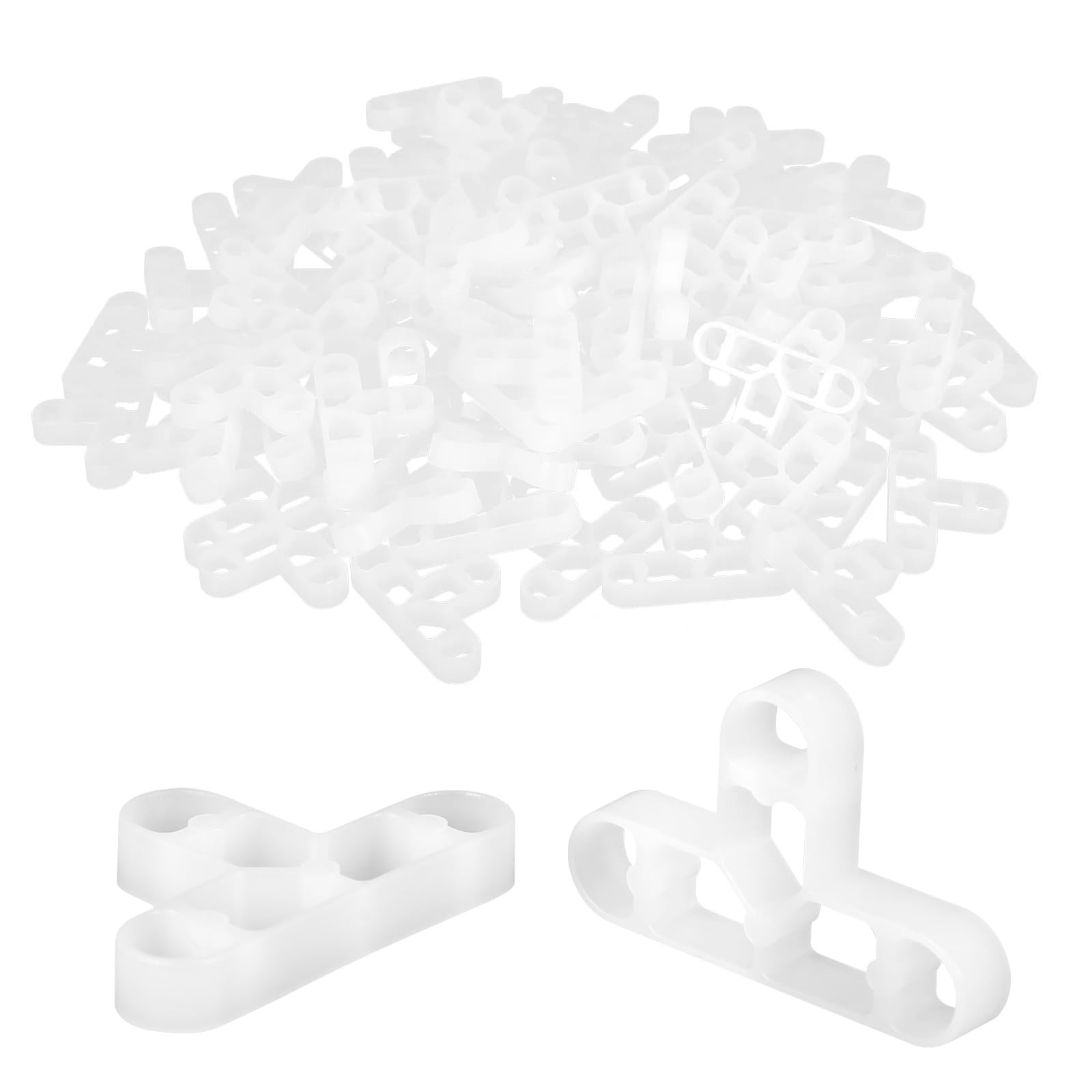 10mm 3/8 Inch 300PCS T-Shape Tile Spacers, Plastic Brick Wall and Floor Level…