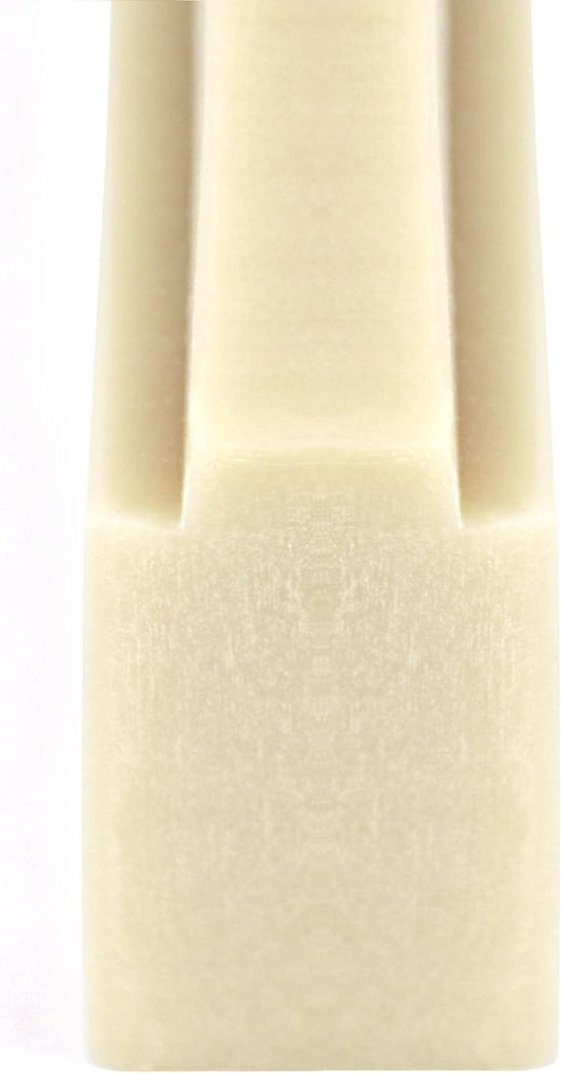 Tapping Block Set for Laminate & Wood Floors, 2 Pack Nylon, V/L Slots, Large Pro