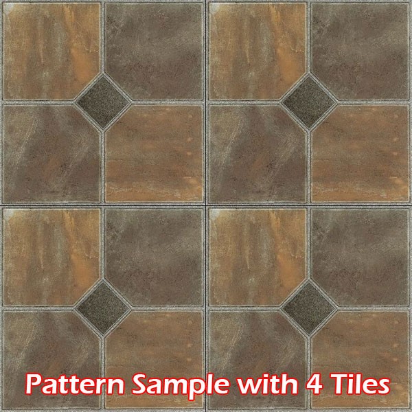 RUSTIC slate STONE self STICK adhesive VINYL floor TILES – 20 Pcs 12″ x 12″