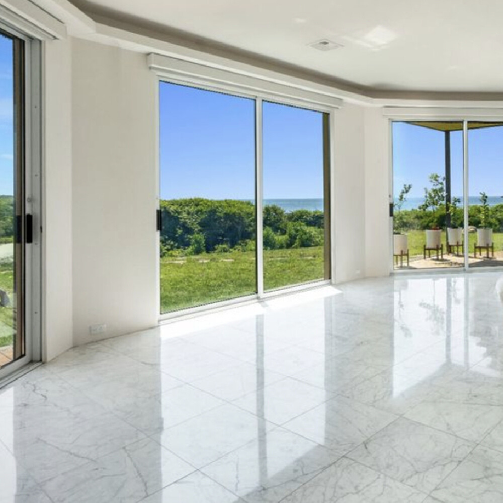 C46P 24×24 Carrara White Tile Polished Bianco Venato Carrera Marble Floor