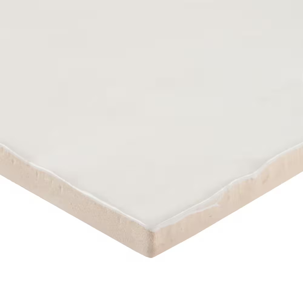 Kingston White 3 In. X 8 In. Glazed Ceramic Wall Tile (5.38 Sq. Ft./Case)