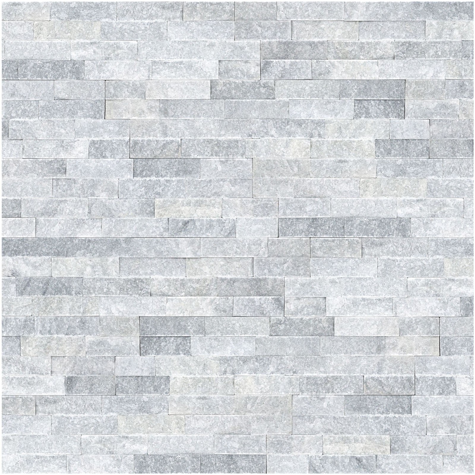 Ackland AKPLPM6X18FCR-CA 6 in. x 18 in. Splitface Marble Stacked – Cavern Oscuro