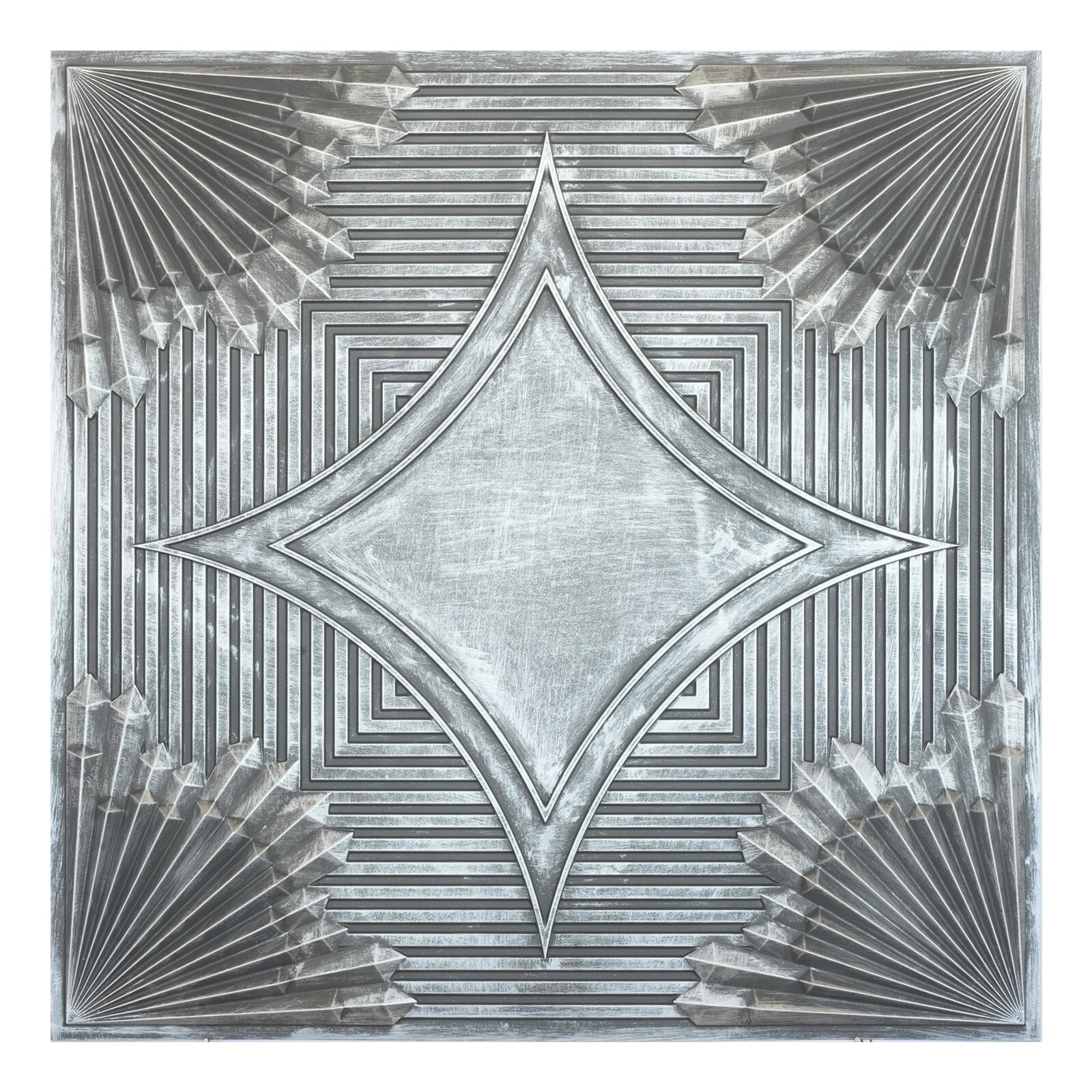 Embellished ceiling tiles Decorative pvc panels for Store Entrance PL81 10pcs