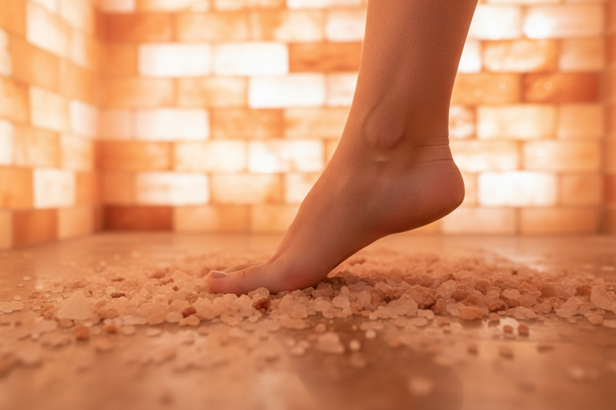 SALT ROOM! 16’x16′ 256 Sq ft Himalayan Salt Cave Sauna Chamber Relaxation NEW!