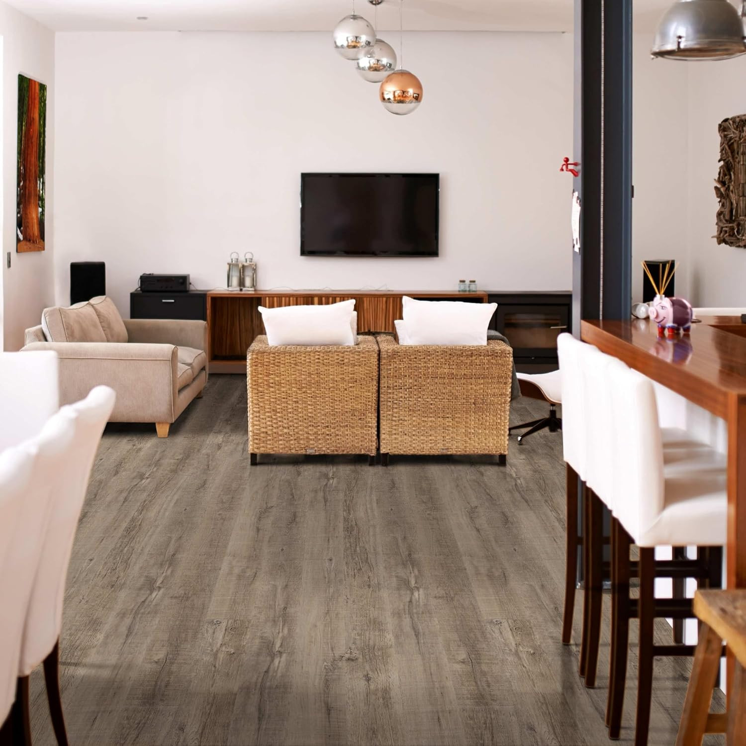 Glendale 7″ x 48″ Waterproof Country Contempo LVT Floor Tile