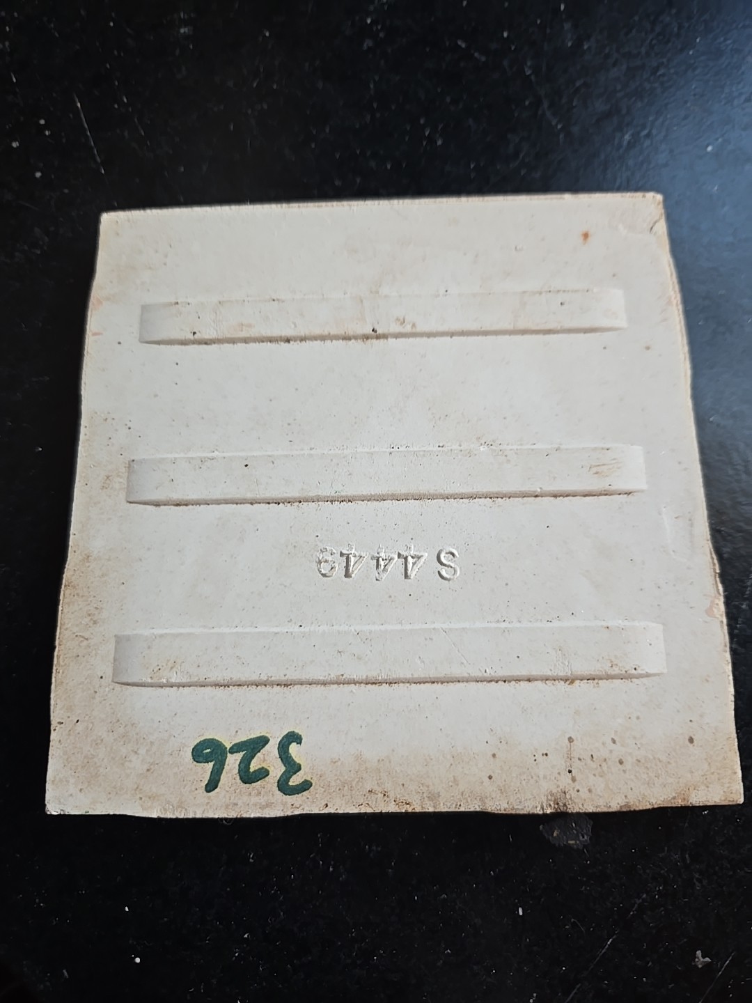 Vintage 4 3/8″ Coral Bullnose Self Spacing Tile NOS Robertson
