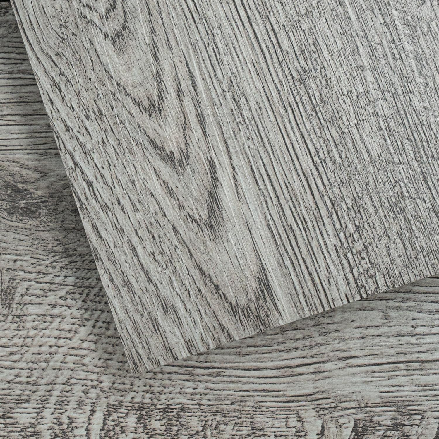 Peel and Stick Vinyl Flooring 36 Pack 54 Sq.Ft, Waterproof Vinyl Flooring Peel a