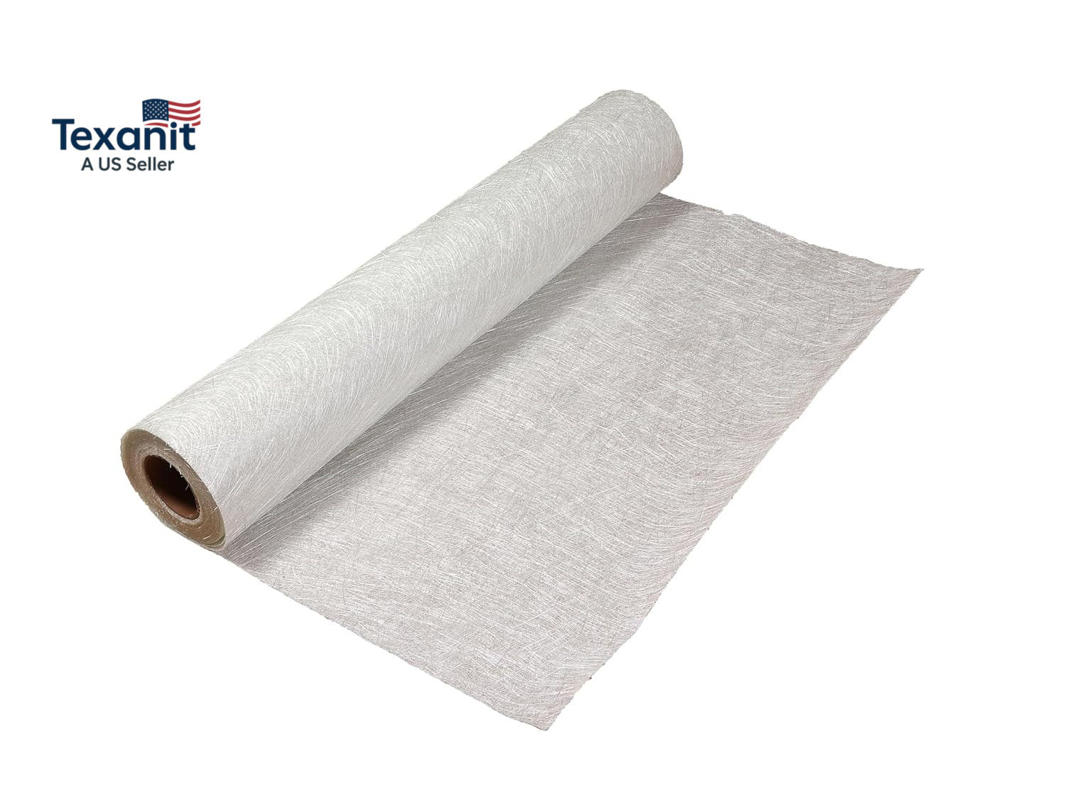 1.6 Oz. Fiberglass Chopped Strand Mat,39″ 19.5.Sq.Ft. Fiberglass Cloth for Hand