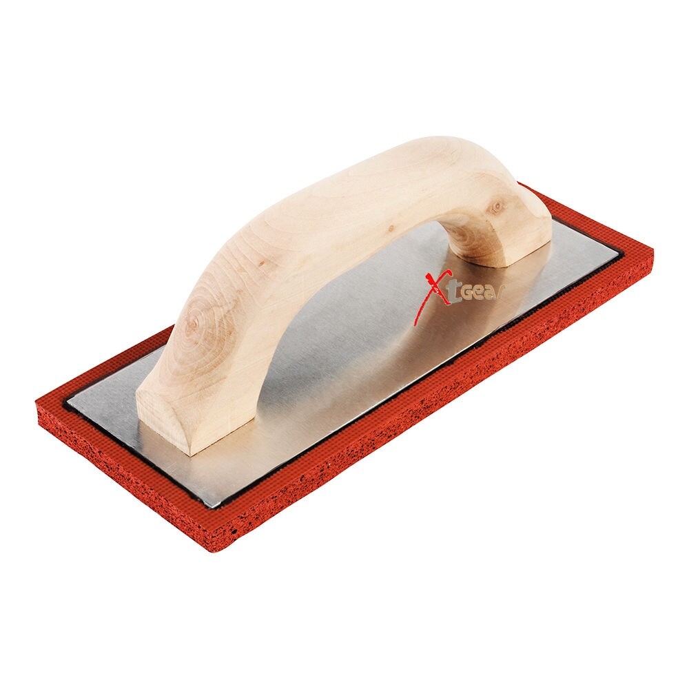 New Grout Float Trowel Gum Rubber Floor Ceramic Wall Tile Wooden Handle Tool