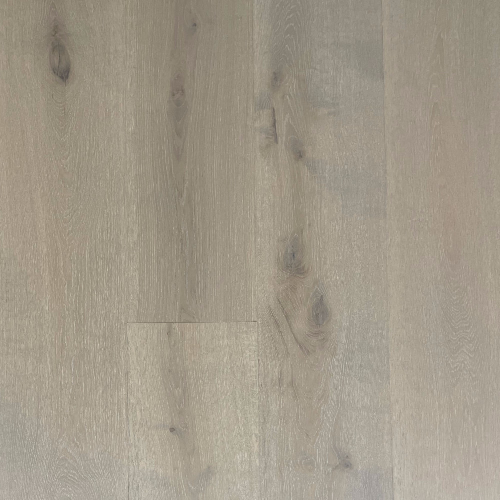 Wide Plank French Oak Wood Floor, Alaska Range, Prefinished Engineered, Sample