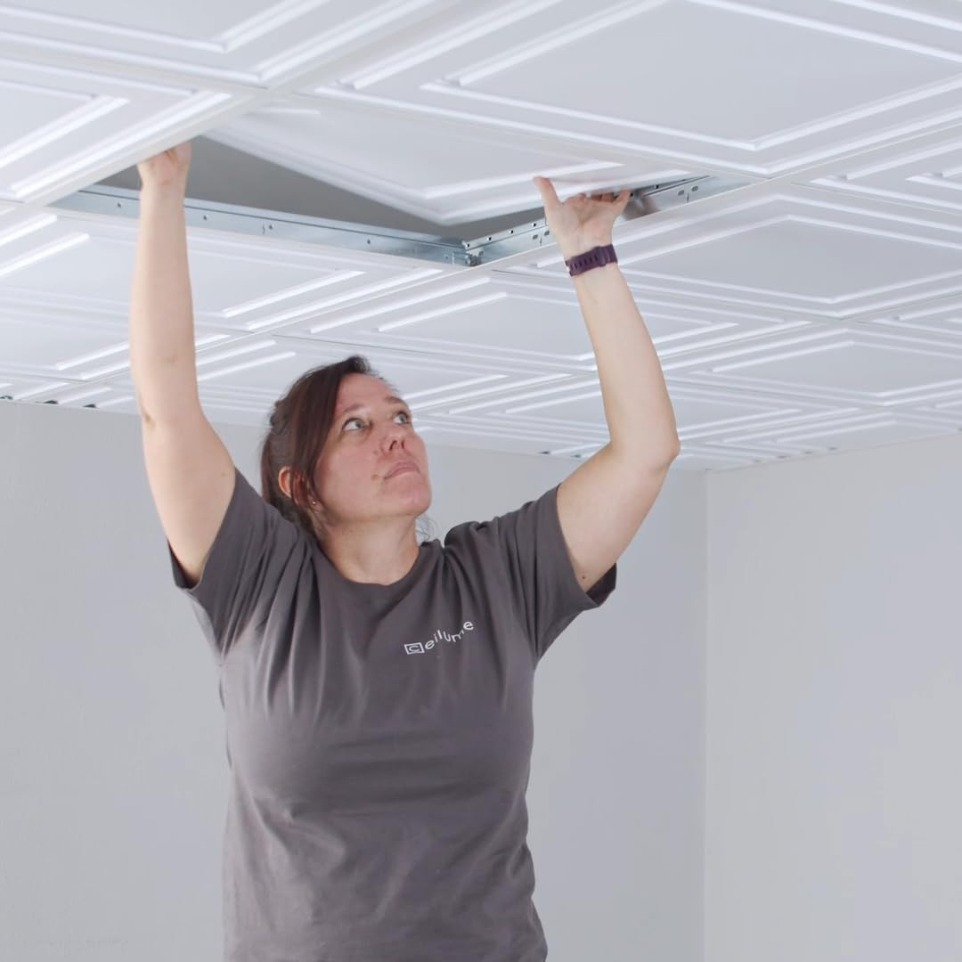 Drop Ceiling Tile; 2X2 Ceiling Tiles – Stratford Ultra-Thin Feather-Light – Use